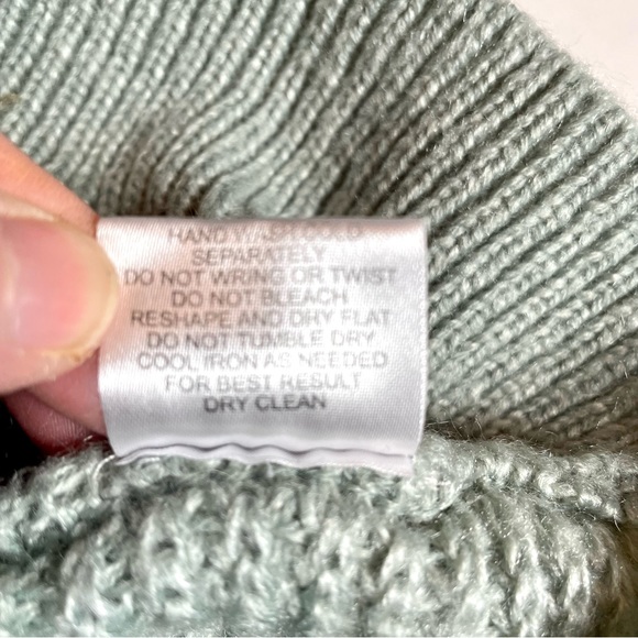 C Brand Wrap Sweater Mint M - Picture 6 of 6